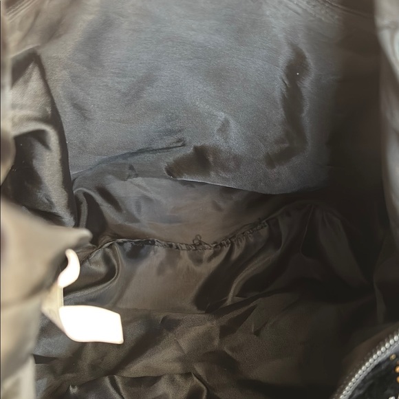 Floral Beaded Black Velvet Bag - Picture 9 of 9